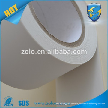 Custom Printed Glossy white destructible paper material roll